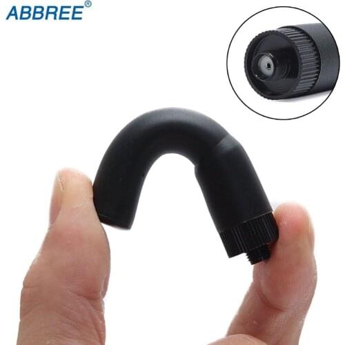 ABBREE Antenna ST20 Dual Band SMA-F Female 144MHz/430MHz Soft Antenna for BAOFENG UV-5R BF-888S UV-B6 UVB2 Walkie Talkie SF20