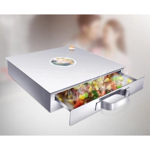 Steamed Vermicelli Rice Roll Machine Kitchen Cooking Steamer Drawer Stainless Steel Tray fast making DIY food