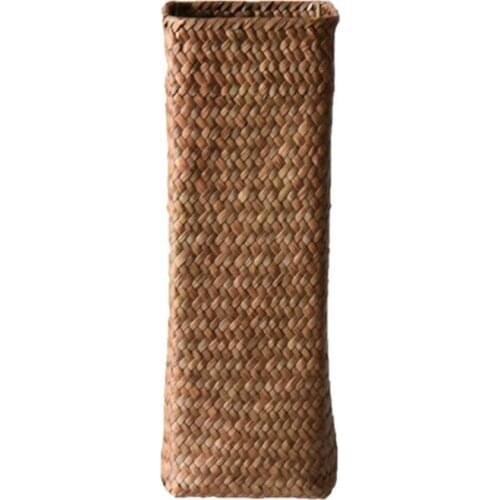 Bamboo Baskets Flower Pot Mini Handbag Vase Decorative Hand-Woven Weddings Events Portable Suitable For Daily Use Vases
