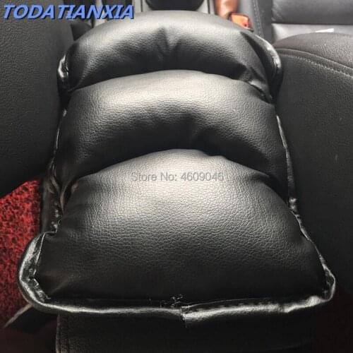 Car Seat Cover Soft Leather Auto Center Armrest for golf 4 fiat bravo alfa romeo 159 peugeot 208 vw golf 7 kia sportage 2017 bmw