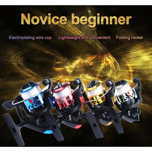 Fishing Reels Small Reel Front Drag Spinning Reels 3BB 5.2:1 Feeder Coil Fishing Tackle Powerful Spinning Fishing Reels