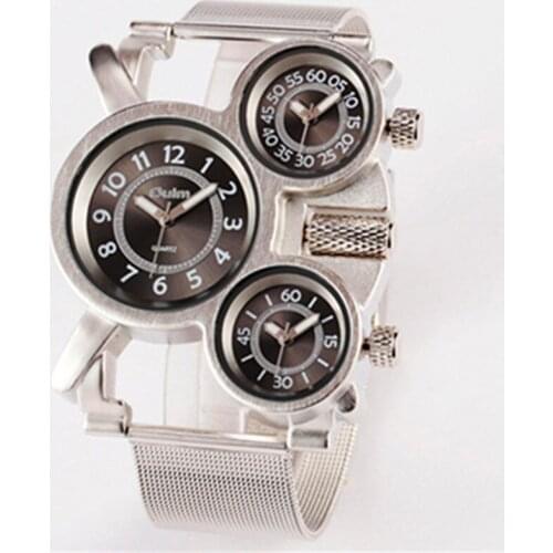 Mens Watches Oulm Big Wristwatches Military Army Montre Homme de Marque Relojes Lujo Marcas Men Boyfriend Gifts Vintage Watch