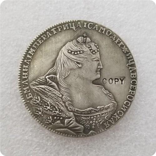 1737 RUSSIA 1 ROUBLE Copy Coin commemorative coins-replica coins medal coins collectibles
