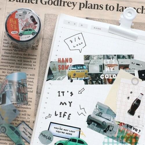 Street Corner Diy Japanese Masking Tape Decorative Masking Tape Scrapbooking Tape For Arts Crafts Office Party Supplies and Gift