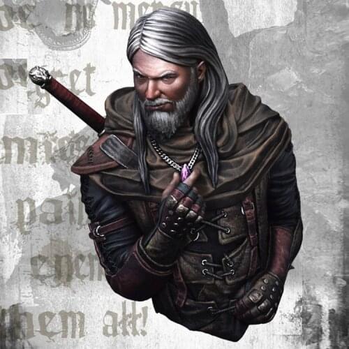 1/12 THE SLAYER, Resin Model Bust GK, Unassembled and unpainted kit