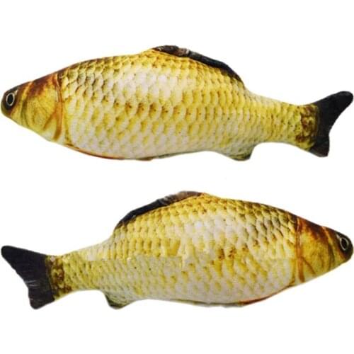 1PC Cat Favor Fish Toy Cat Mint Stuffed Fish Shape Sisal Hemp Cat Scratch Board Scratching Post for Pet Products Supplies