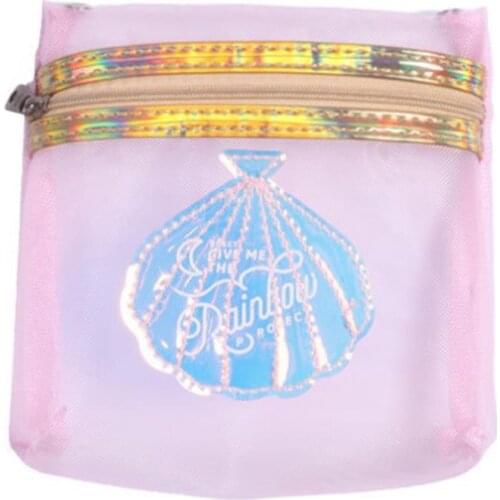 1PCS Women Sanitary Pad Bag Portable Mini Mesh Cosmetic Pouch Sanitary Napkin Bag Multi Purpose for Purse Mini Coin Purse