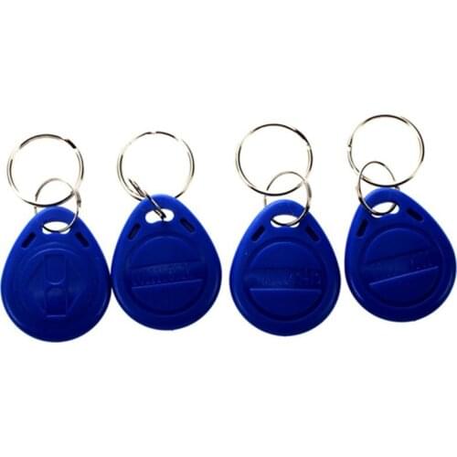 10pcs 125khz RFID Proximity ID Token Key Tag Keychain Waterproof New