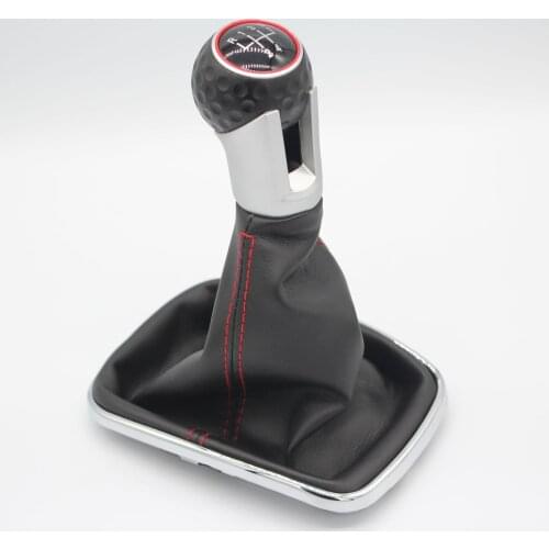 12mm Car Styling Gear Shift Knob Gaiter Boot For Volkswagen VW Golf 4 MK4 Bora Jetta GTI R32 2000 2001 2002 2003 2004