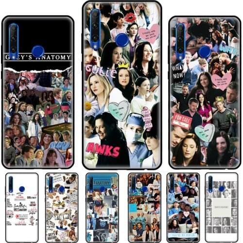 Greys Anatomy Collage For Huawei Honor 8X 9X 7X 7C 6A 8A 7S 8S 8 9 10 10X Lite 10i 7A 20 6C 4C Pro Case Cover