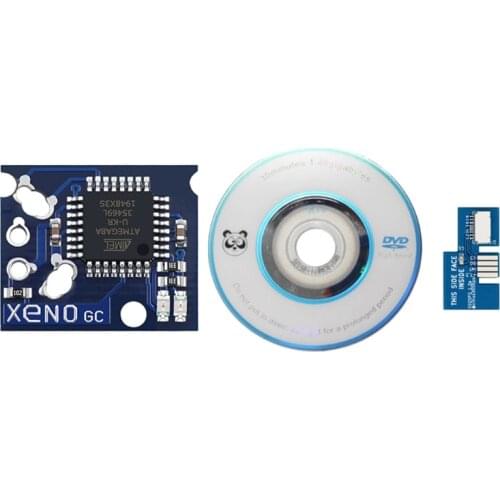 Chip SD2SP2 Micro SD Card Adapter Mini Disc DVD Kits for NGC Game Console Upgrade Part J0PB