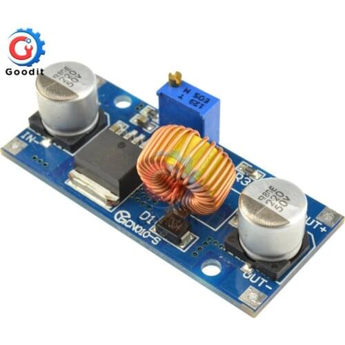 DC-DC 4-38V to 1.25-36V 24V 12V 9V 5V Step Down Adjustable Power Supply Module XL4015 LED Lithium Charger 5A 75W