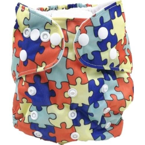 2019 New Print Baby diapers Washable Breathable Underwear Diaper pants 0-3 years old baby diaper can be urinary