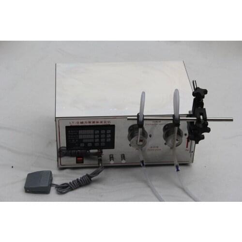 Two nozzle 5ml to unlimited Magnetic Pump Micro-computer Liquid Filling Machine