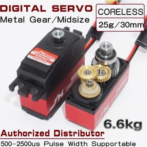 JX servo PDI-2506MG 25g Metal Gear digital coreless servo 450 500 helicopter fixed wing Airplane robot arm 180 degree