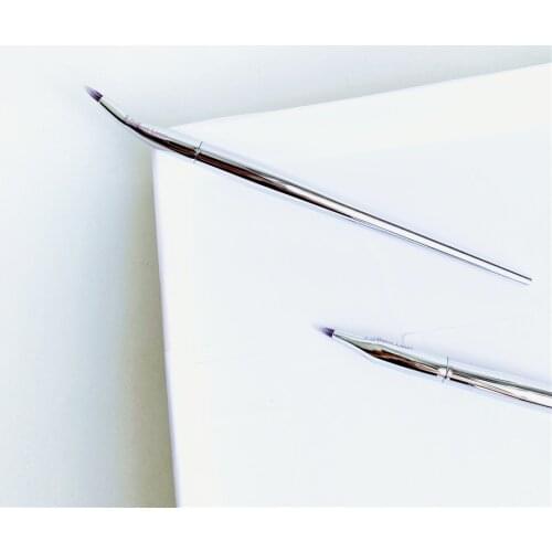 Live Beauty Fully Creme Gel Bent Liner Brush #218 - A Perfect Lash Eye Liner Makeup Brush