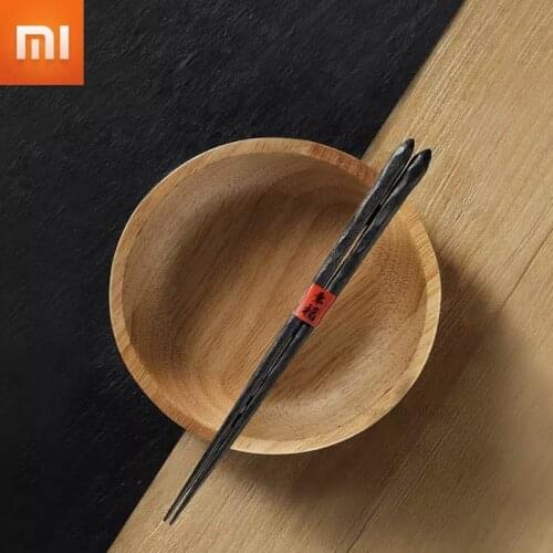 Xiaomi Chinese Chopsticks PPS fiberglass material high temperature resistant Chinese chopstick for Mi Smart Home 6 pair Yiwuyish