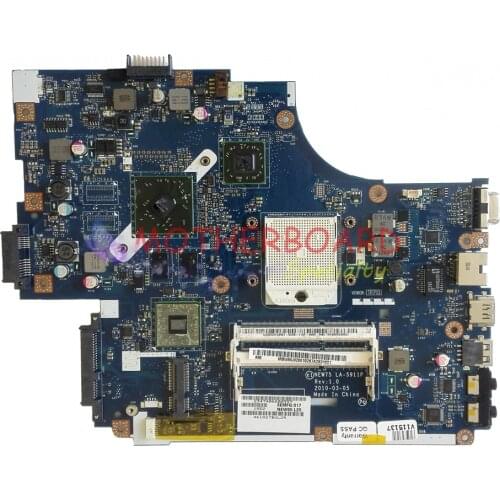 Vieruodis FOR Acer aspire 5551G 5552G Laptop Motherboard HD6470M 512mb NEW75 LA-5911P DDR3 MBWMJ02001 MBPUS02001 MBWVE02001