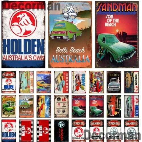 [ Mike86 ] HOLDEN Australia Car Metal tin sign Wall Plaque Vintage Sport Poster Painting Store Pub Decoration LTA-3136 20*30 CM