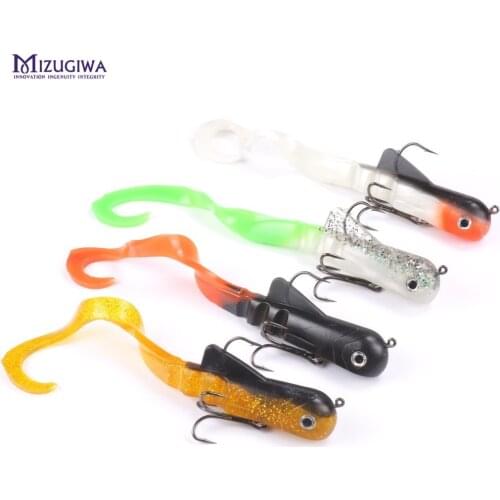 MIZUGIWA Soft Lure Fishing Soft Bait 8"/20cm 45g Zabder Freshwater Shad Bulldog Pike Lures Coarse Leurre Souple Shad
