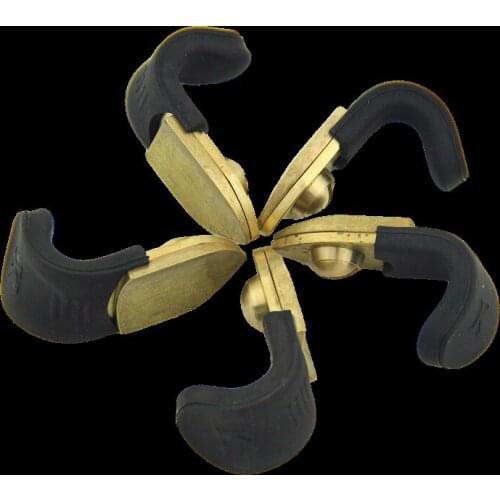 Saxophone Accessories Kit Saxophone Thumb Rest Cushion Pad 5set This product contains metal thumb holder and silicone sleeve