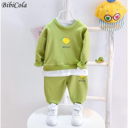 New Baby Boys Clothing Sets Autumn Toddler Boys Girls Warm Hooded Coats Pants Suit Kids Fashion Tracksuit Clothes Set