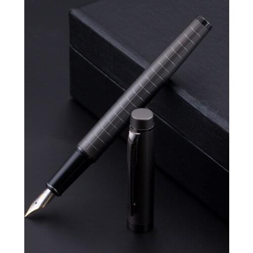 New HERO R63 metal case Fountain pen lattice Unique and stylish design