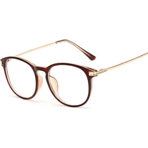 Women men Round Glasses frame Female Brand Designer gafas De Sol Spectacle Plain Glasses Gafas eyeglasses eyewear for women men