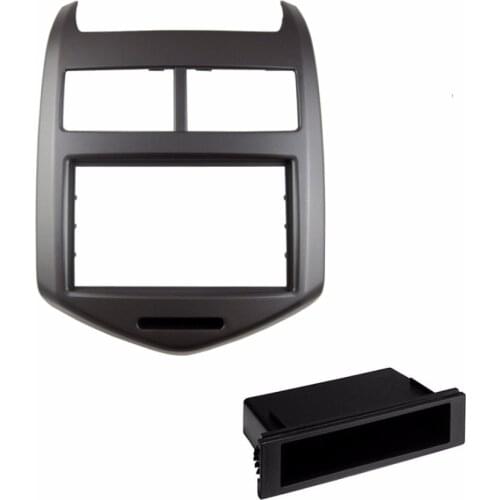 Single/Double Din Facia for Chevrolet Aveo Sonic Holden TL Barina 2011+ Radio DVD Stereo CD Panel Dash Kit Trim Fascia Frame