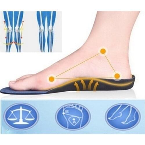 High Quality Flat Foot Orthopedic Insoles For Shoes Soles Inserts Arch Support Corrector Men Women Shoe Pad Eva Sports Insoles