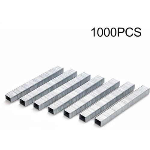 1000Pcs 1008J Door Shaped Staples 11.3*1.2mm Nails For Staple Gun 3-in-1 Stapler Machine Accessories Carpenter Tool
