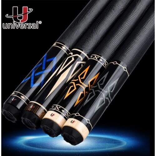 Universal UN05 Series Pool Cue Stick Kit Billiard Cue 12.5mm Tip Technology Maple Shaft Stick For Professional Athletes 2020