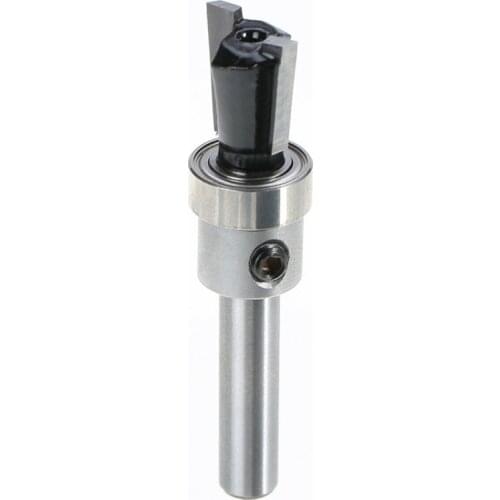 1/4 Inch x 1/2 Inch Shank Carbide Dovetail Joint Router Bit 10 Degree Woodworking Cutter With Bearing For Power Tool