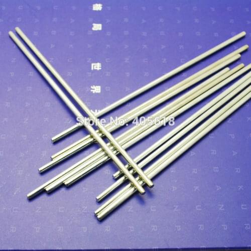 5pcs 1 MM DIA length 100mm Stainless Steel DIY Toys car axle iron bars stick drive rod shaft coupling connecting shaft