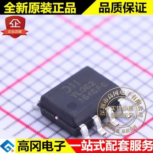 5pieces TL082SG-13 SOIC-8 TL082 DIODES T