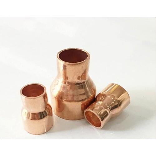 67mmX28mm Inner Diameter Copper End Feed Straight Reducing Coupling Plumbing Fitting Scoket Weld Water Gas Oil