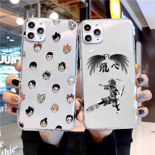 Haikyuu Hinata Shoyo Anime Phone Case For Huawei Honor 6 7 8 9 10 10i 20 A C X Lite Pro Play transparent silicone back fashion