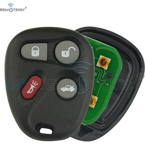 Remotekey 25665574 25665575 KOBUT1BT/KOBLEAR1XT 315Mhz 4 Buttons for GM Buick Cadillac Chevrolet GMC 2001-2007
