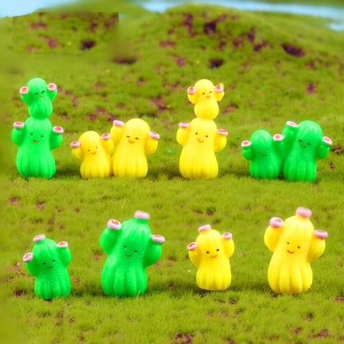 Resin Figures for Mushroom Home Miniatures Animal Figurines Accessories Fairy Miniature Garden Decor Decorations Horse Figurine