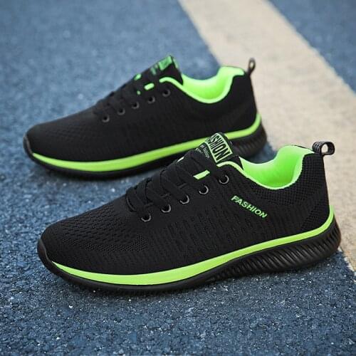 Men Women Knit Sneakers Breathable Athletic Running Walking Gym Shoes