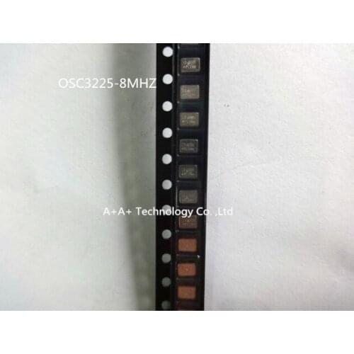 20pcs/lot 20ppm to 50ppm 15pf 4P Active SPXO 8mhz 3.2x2.5 SMD Quartz Crystal Oscillator 8mhz 8.000mhz 3.2*2.5 3225 3.2 2.5