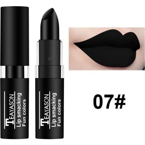 12 Colors Matte Lipstick Lip Gloss Cosmetic For Makeup Long Lasting Moisture Make Up Waterproof Lipstick Lips Tint Pomade TSLM5