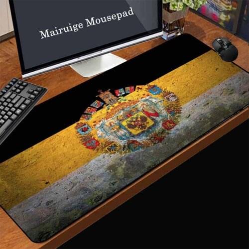 Mairuige New Black Lock Edge Mouse Black Yellow White Graffiti Rubber Anti-skid Speed Version Computer Game Keyboard Mat