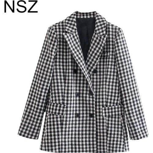 NSZ Women's Tweed Blazers