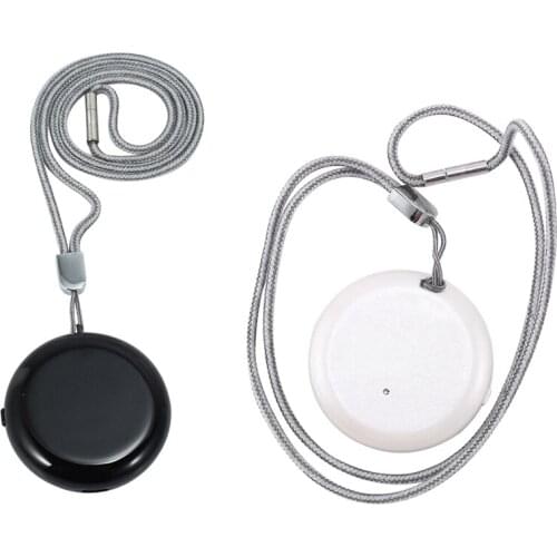 2set Personal Wearable Air Purifier Necklace Mini Portable Air Freshner Ionizer Negative Ion Generator for Travel Home