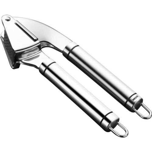 Garlic Press Ginger Presser Crusher Chopper Peeler Cutter Mincer Stainless Tool Press Garlic Onion Ginger Kitchen Accessories