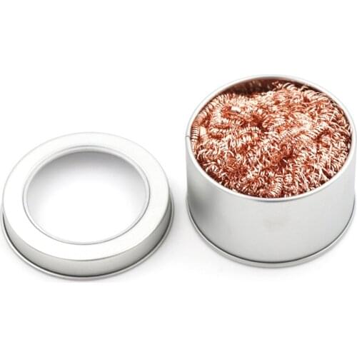 Welding Soldering Solder Iron Tip Cleaner Cleaning Steel Wire Sponge Balls For Welding Tool Whosesale