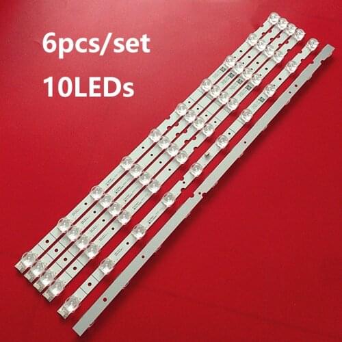 6PCS LED Backlight Strip 10lamps 60HR330M10A0 V1 For 60“TV ”60F60 60D6 60U5950C