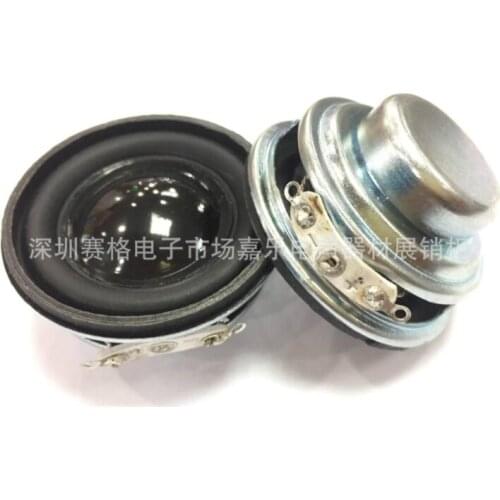 Spot supply of 40mm dual magnetic 16 core 4O3W horn, black hat, bright hat, high quality mini speaker