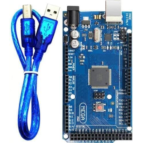 MEGA2560 Mega 2560 R3 ATmega2560-16AU CH340G AVR USB Board Development Board MEGA2560 for arduino with Cable